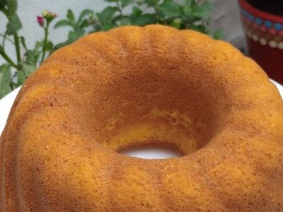 Con 2 mandarinas y 1 manzana, prepará este delicioso budín para acompañar con los mates