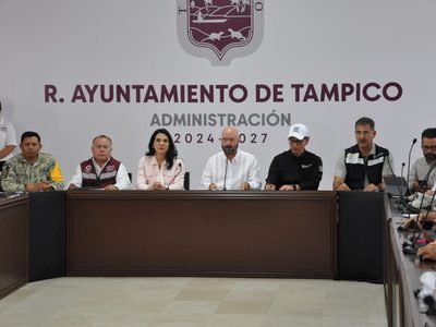 Levantan alerta máxima en el sur de Tamaulipas por avenida del río Pánuco