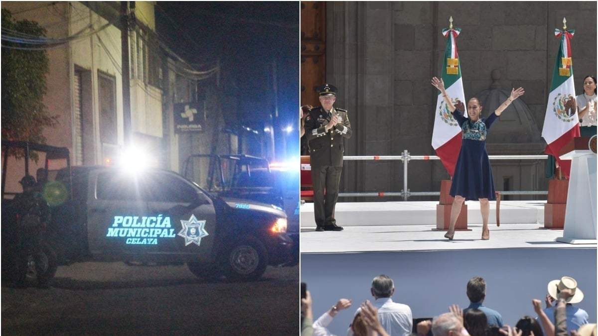 Celebración en el Zócalo, pero violencia en todo el país
