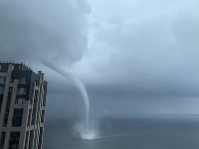 Al menos cinco muertos y 33 heridos dejó un tornado en la ciudad china de Guangzhou (Video)