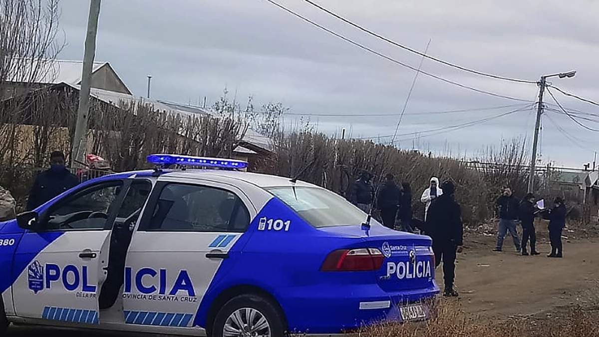 La policía en el lugar de los hechos. Fuente: (Instagram).