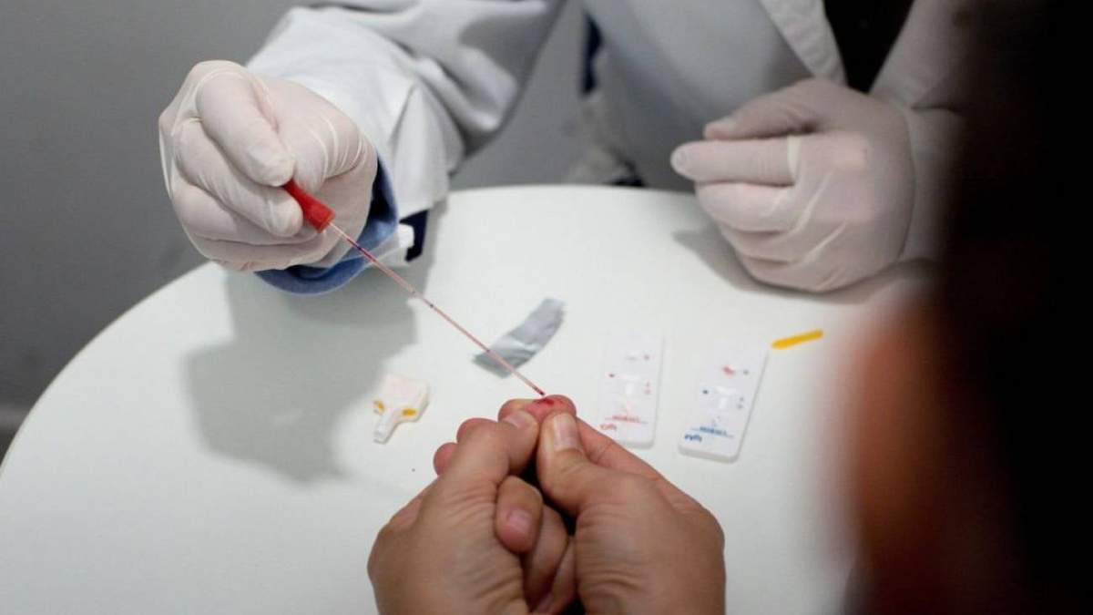 Test de coronavirus. Fuente: (Twitter)