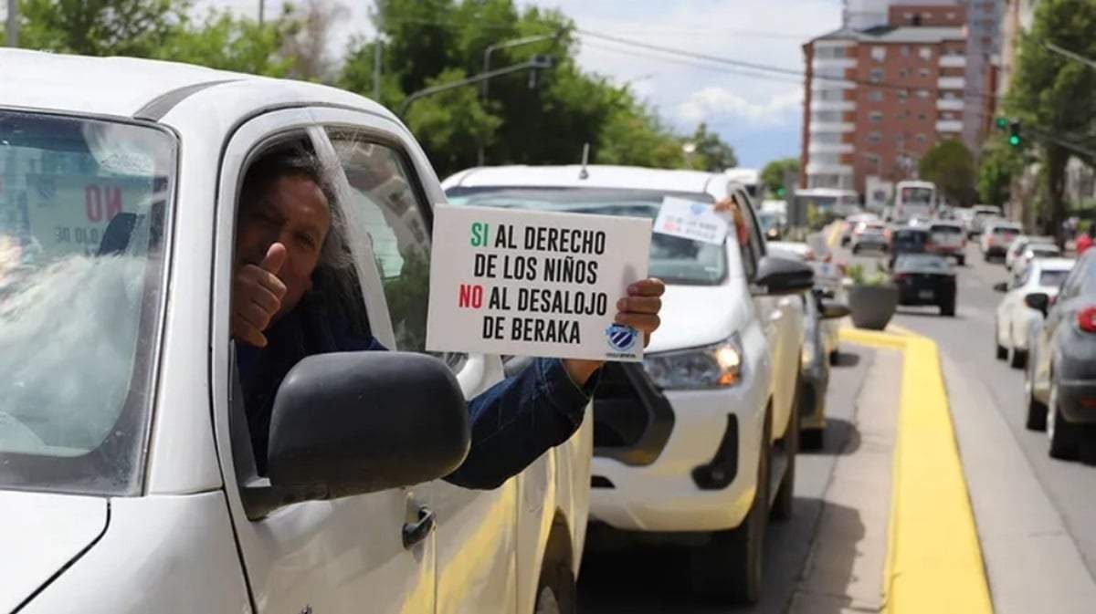 El reclamo es en oposición a la ordenanza que modifica la cesión y recorta parte del predio. Fuente: (Facebook)
