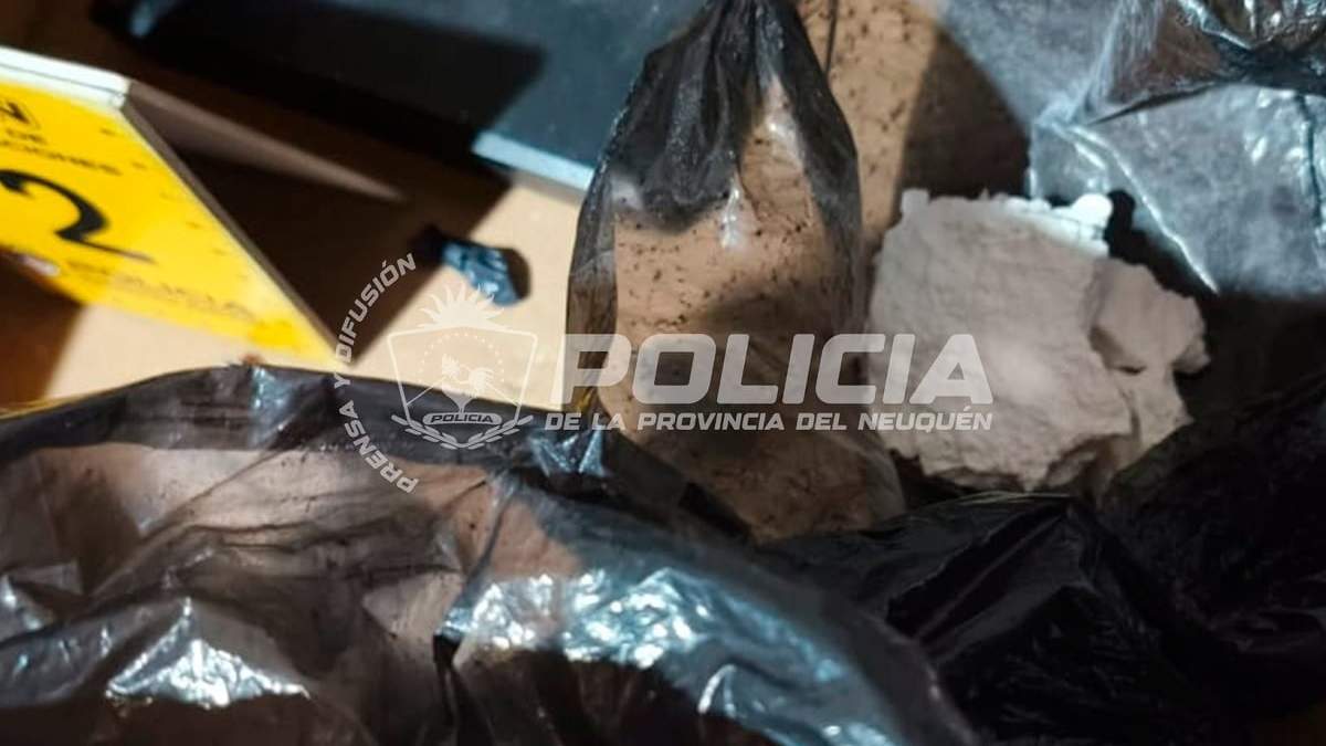 A raíz de la denuncia de un vecino, se llevó a cabo un allanamiento en un “aguantadero” del barrio Mariano Moreno. Fuente: (Policía de Neuquén)