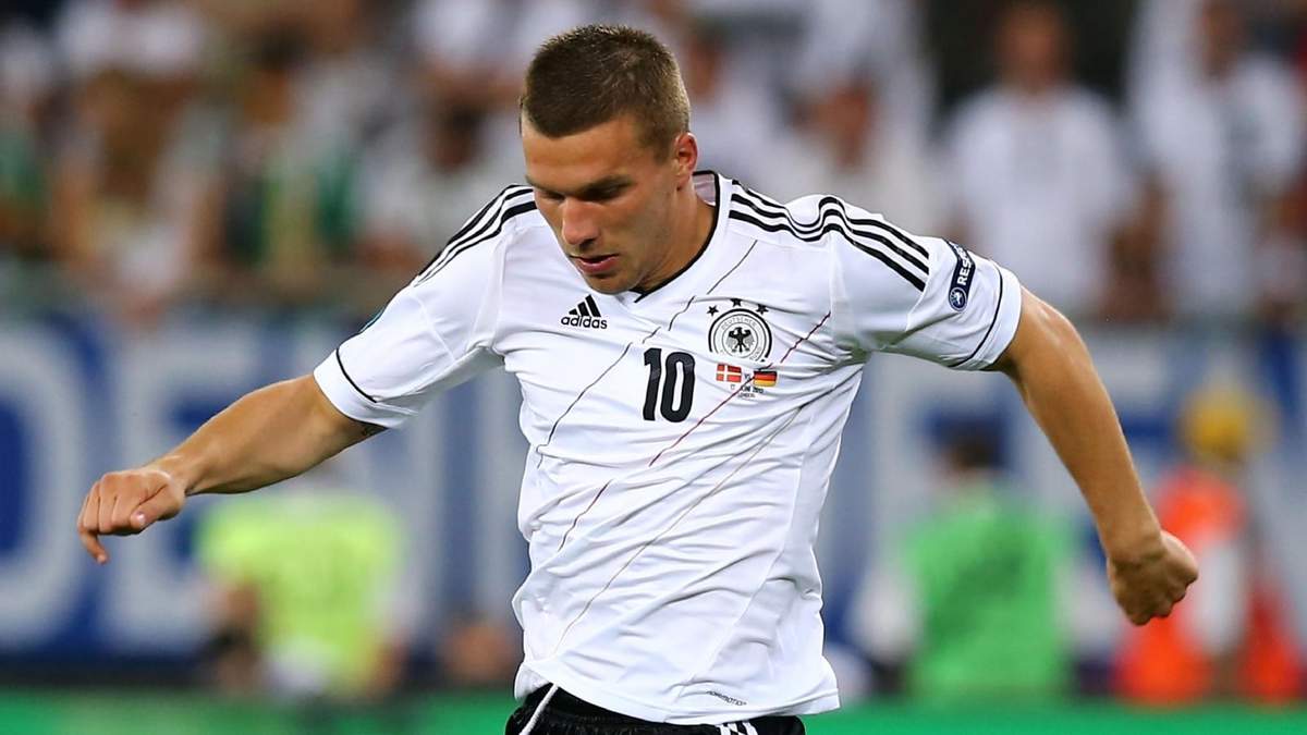 Lukas Podolski. Fuente (Instagram)