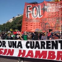 Marchas y protestas en Neuquén: reclaman ayuda alimentaria