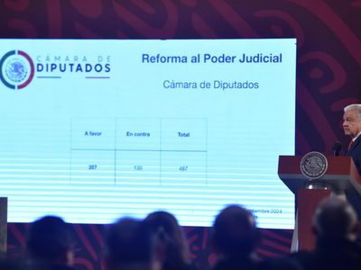 “Es justa y necesaria la reforma al Poder Judicial”: AMLO
