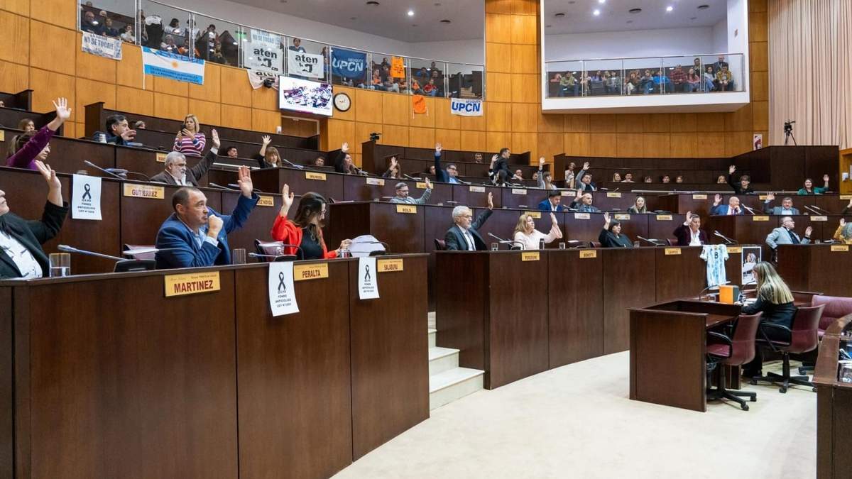 El proyecto de ley impositiva ya está en la Legislatura. Fuente: (Legislatura Neuquén).