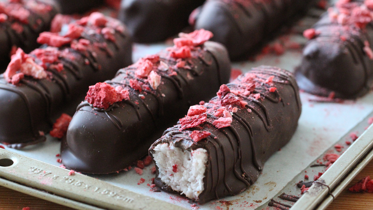 Barritas de chocolate. Fuente: (Tastemade)