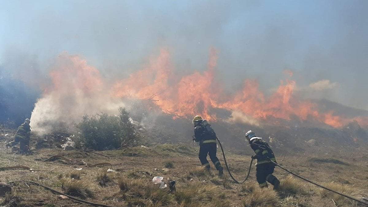 Incendio. Fuente: (Twitter)