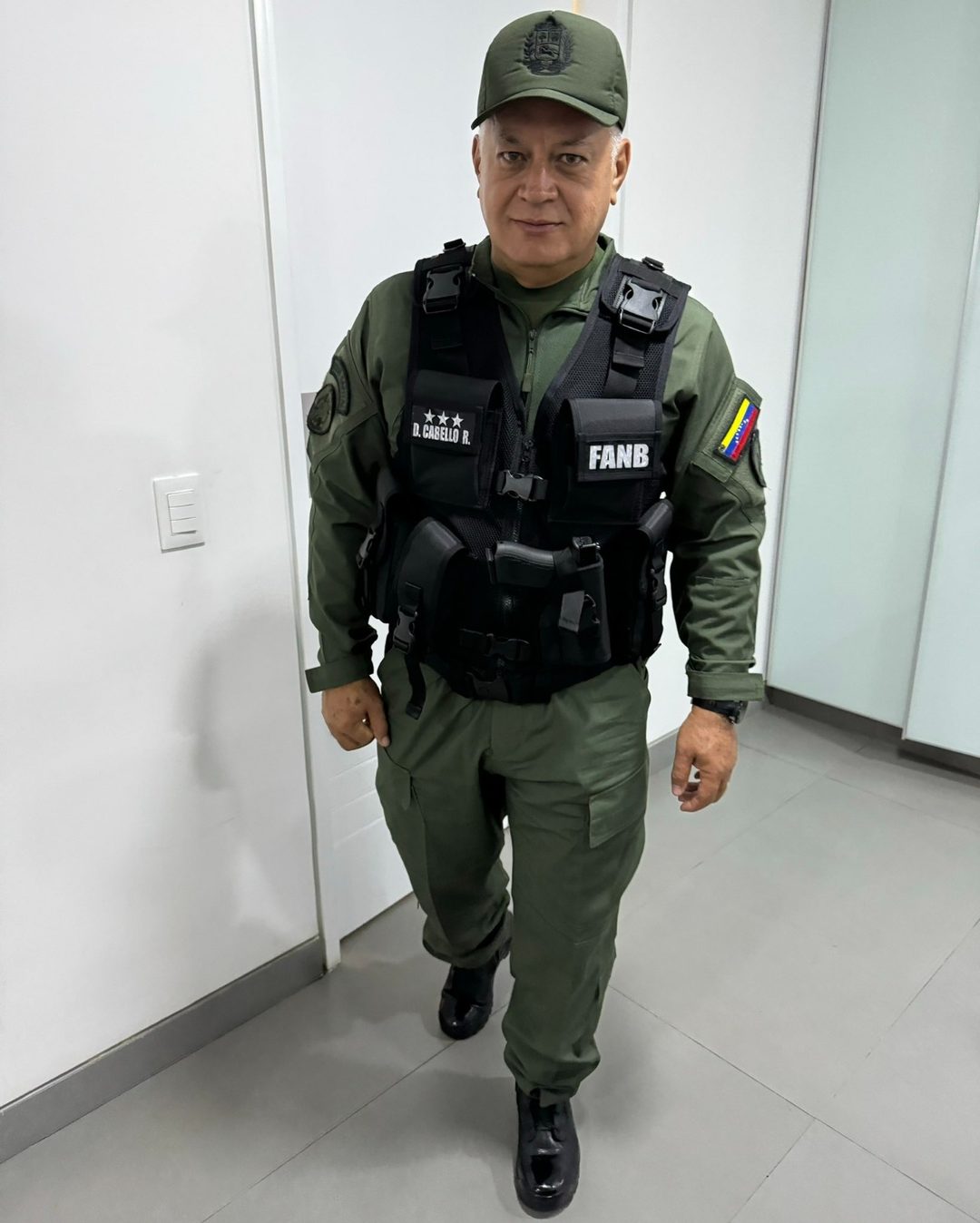 Diosdado Cabello, segundo en el poder Foto X  @dcabellor