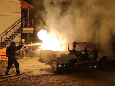 Atacaron con una molotov a un referente social de Junín de los Andes