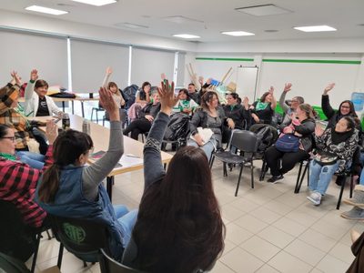 Empleados del Registro Civil nucleados en ATE levantaron el paro