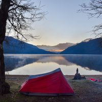 Tras el incendio, reabren los campings en la zona del lago Steffen