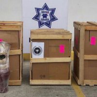 Aseguran en Cancún 170 kilos de mariguana ocultos en jarrones artesanales