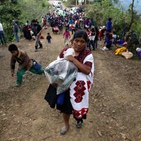 Indígenas de Chiapas se refugian en escuela tras ataque del grupo armado “Los Herrera"