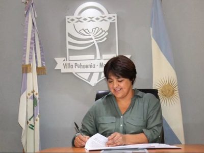 La intendenta de Villa Pehuenia Moquehue reducirá gastos para sortear la crisis nacional