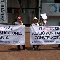 Vecinos 'clausuran” cinco torres y la delegación BJ para frenar megadesarrollos