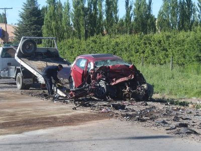 Trágico choque en Ruta 7: vecinos responsabilizan al Gobierno y a Vialidad provincial