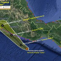 La tormenta “Lester” arruina el puente a vacacionistas en Guerrero y Oaxaca