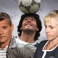 "Decime qué pasa, por favor te lo pido": la fuerte charla de Goyco y Claudia Villafañe por Maradona