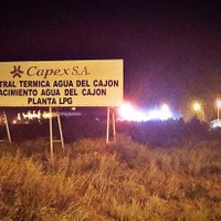 "En Capex": Explosión y fuego en Plottier. Mirá