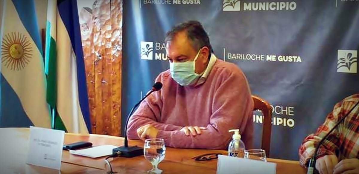 Gustavo Gennuso está aislado.  Fuente: (Twitter)