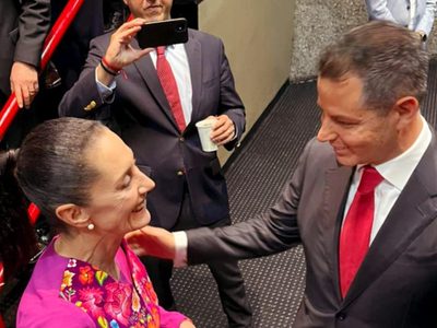 Alejandro Murat expresa simpatía por Sheinbaum luego de renunciar al PRI