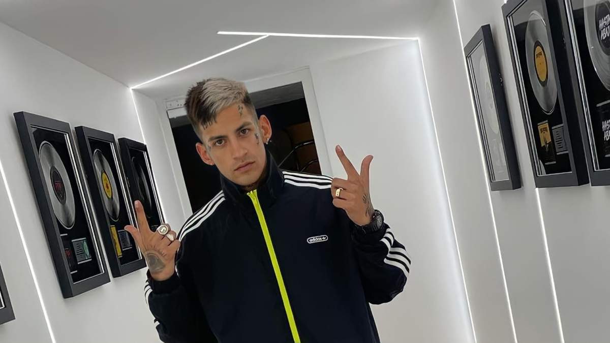 L-Gante. Fuente: (Instagram)