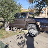 Robó dos veces y durante la huida chocó contra un árbol