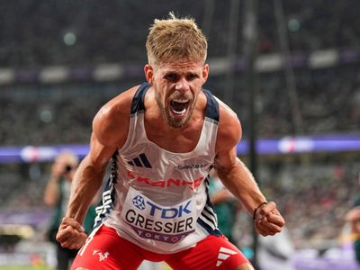 Sorpresivo campeón en el Mundial de atletismo agradece a policía antidopaje por nivelar competencia