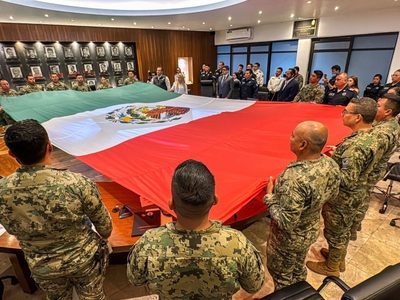 Marina realiza labores de capacitación de seguridad en Atizapán