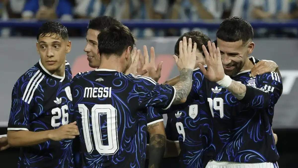 Selección Argentina. Fuente: (Instagram)