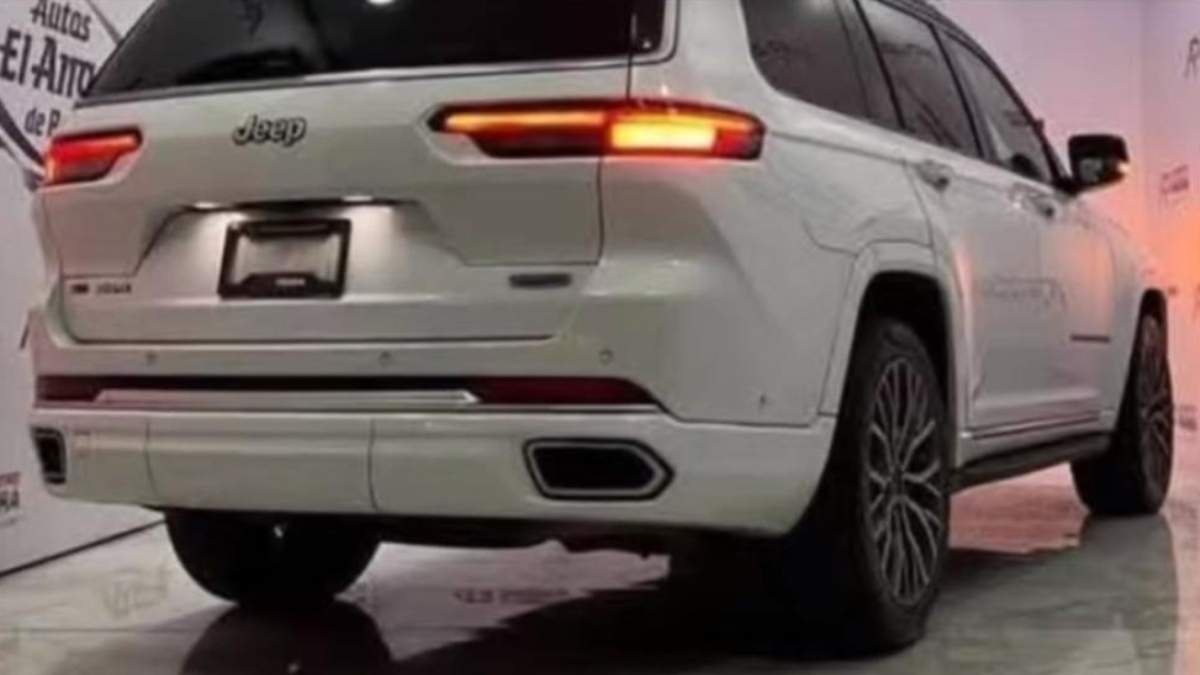 La camioneta asegurada