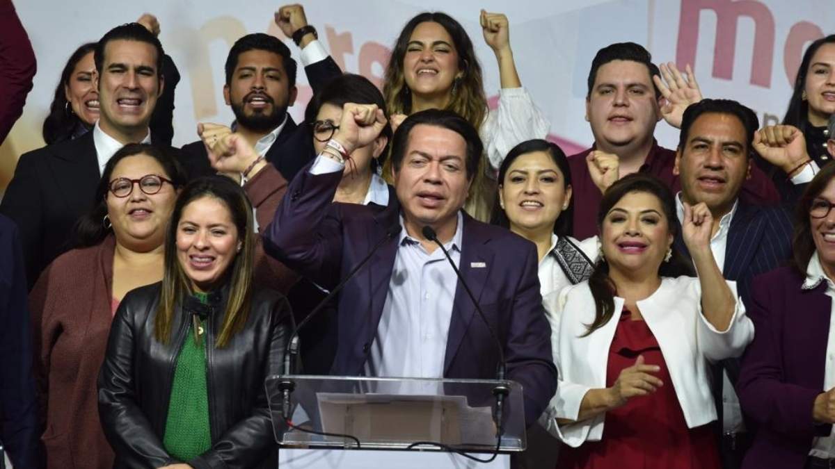 Mario Delgado y Clara Brugada