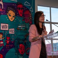 Diputada denuncia amenazas tras participar en marcha de mujeres en la CDMX