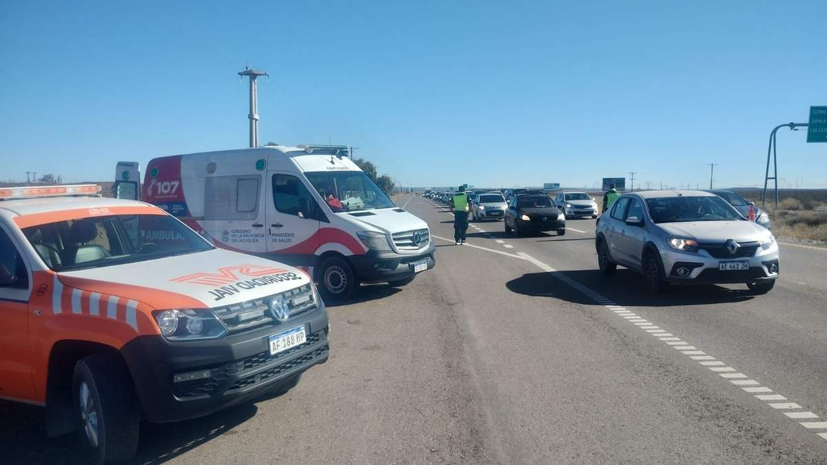 Se montó un operativo de prevención sobre las rutas. Fuente: (X)