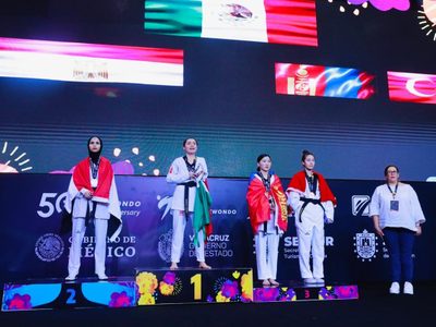Jessica García se convierte en la primera mexicana en ganar el Campeonato Mundial de ParaTaekwondo
