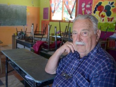 A los 93 años, falleció el fundador de la escuela Posta Cristo Rey, Don Gómez