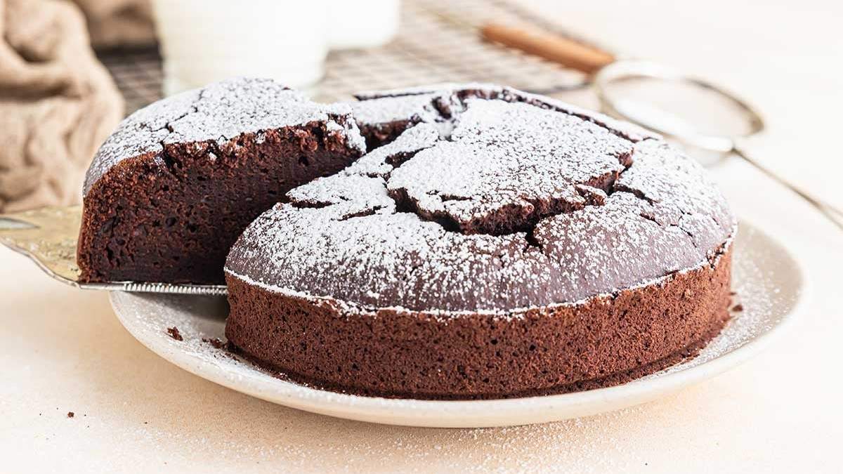 Bizcochuelo de chocolate. Fuente: (Instagram)