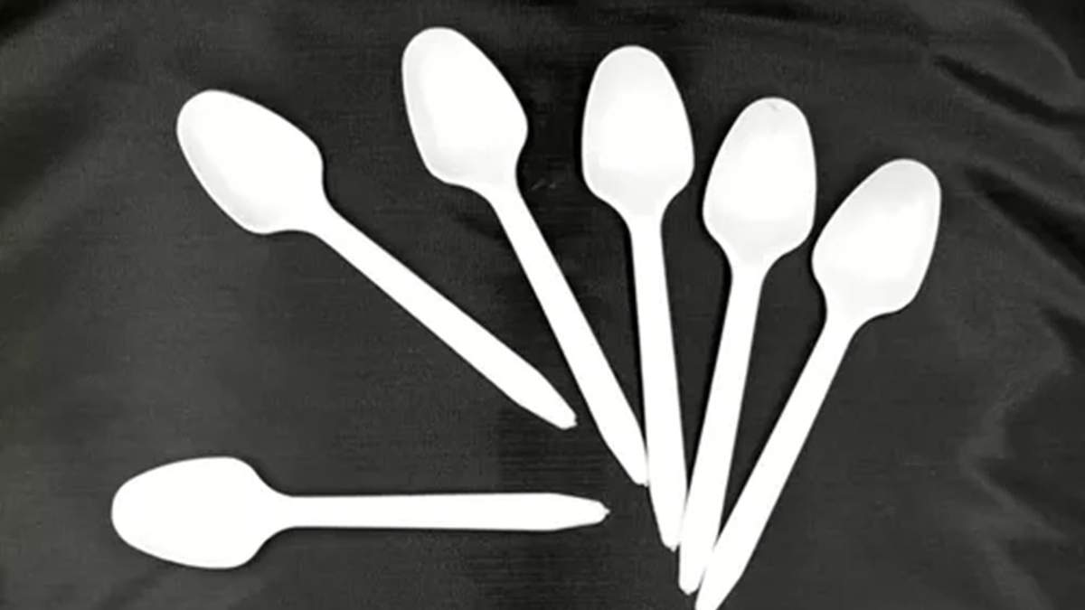 Cucharitas plásticas. Fuente: (X)