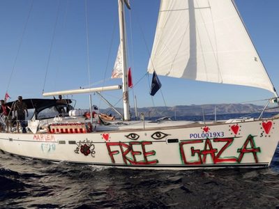 La flotilla humanitaria se acerca peligrosamente a Gaza
