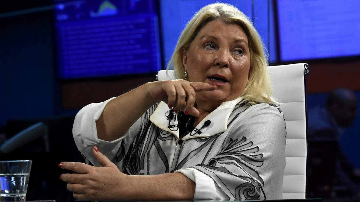 Elisa Carrió, líder de la Coalición Cívica. Fuente: (Twitter)