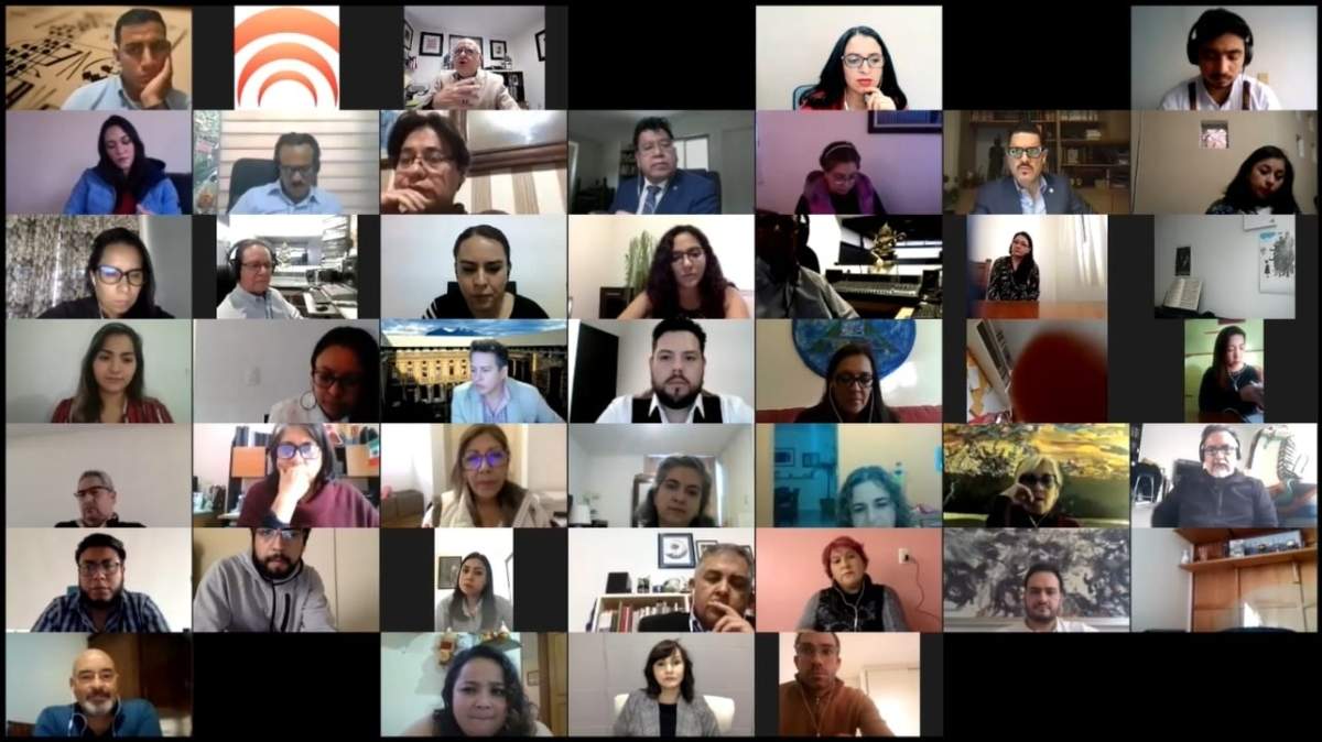 Una reunión del Tercer Encuentro Nacional de Ejecutivos de Orquesta
