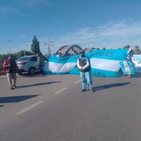 Veteranos de Malvinas cortaron puentes en Neuquén