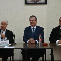 Obispos expresan a Ebrard preocupación por tema migratorio tras incendio en Ciudad Juárez