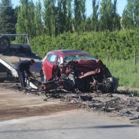 Trágico choque en Ruta 7: vecinos responsabilizan al Gobierno y a Vialidad provincial
