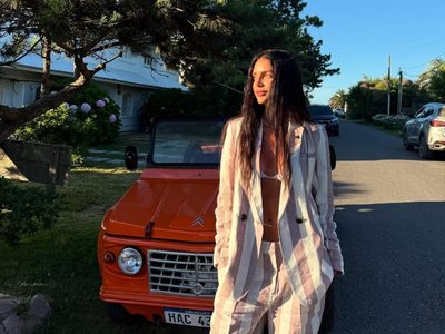El llamativo conjunto playero de Zaira Nara que podés hacerte vos misma y que es tendencia esta temporada