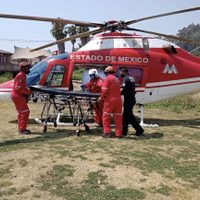 CODHEM indaga caso de helicóptero apedreado en campo de futbol en Malinalco