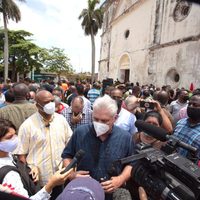 "Mentira" la represión de las protestas en Cuba: Díaz-Canel